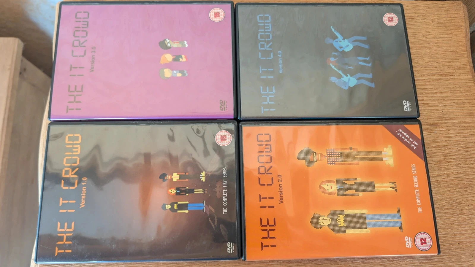 box set DVD The IT Crowd series 1 4 complete import UK VO ST English – photo 5